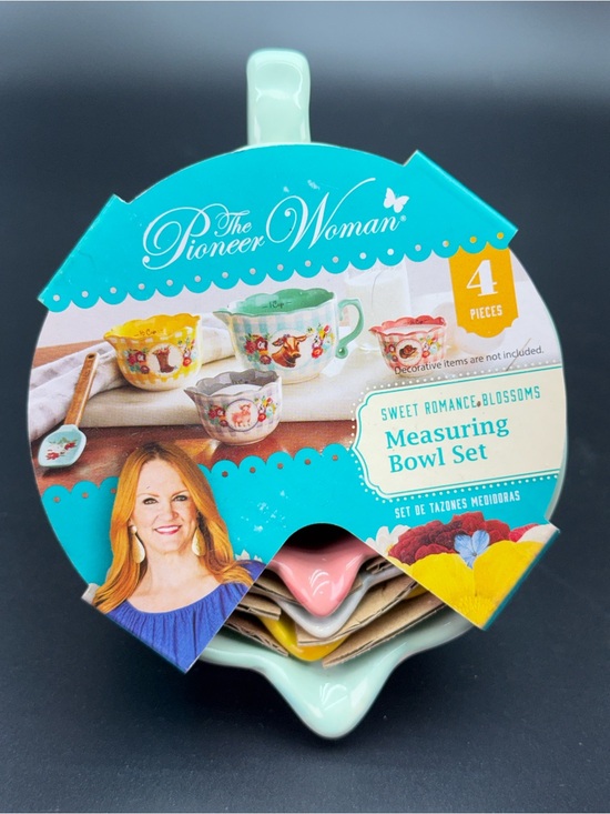 The Pioneer Woman Other - The Pioneer Woman Sweet Romance Blossoms Measuring Bowl Set